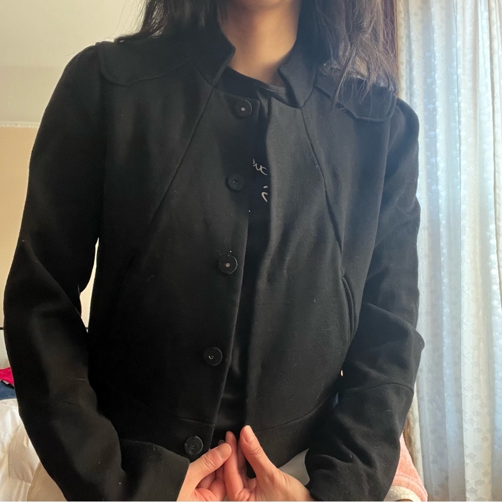 Diane Von Furstenberg Black Blazer